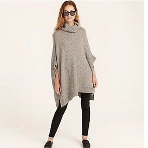 J. Crew Turtleneck Poncho/Cape